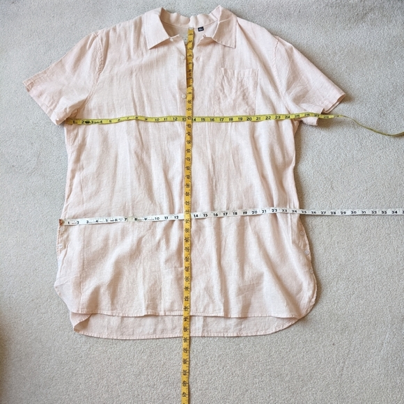 Five Four Nomad linen blend lagenlook button down shirt NWT size XL - Picture 5 of 5